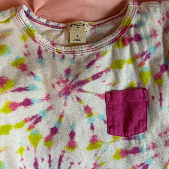 J. Crew Crewcuts tie dye dress size 4 - Picture 2 of 3
